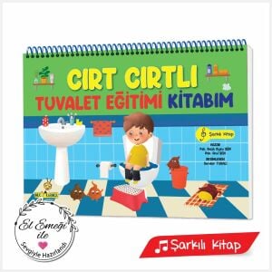 Cırt Cırtlı Tuvalet Eğitimi Kitabım (Şarkılı)