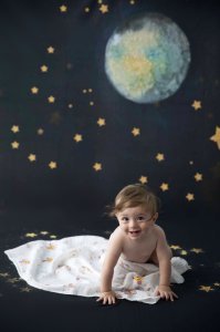 Momeasy Horoscope Müslin Örtü 100x120 cm - Terazi Burcu