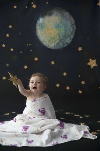 Momeasy Horoscope Müslin Örtü 100x120 cm - Akrep Burcu