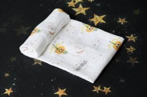 Momeasy Horoscope Müslin Örtü 100x120 cm - Yay Burcu