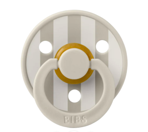 BIBS Studio Colour Block Kauçuk Emzik Sand / Ivory 0-6 ay