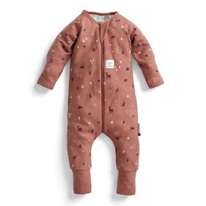 ErgoPouch Organik Patikli Pijama Tulum (1.0 TOG) Forest Friends