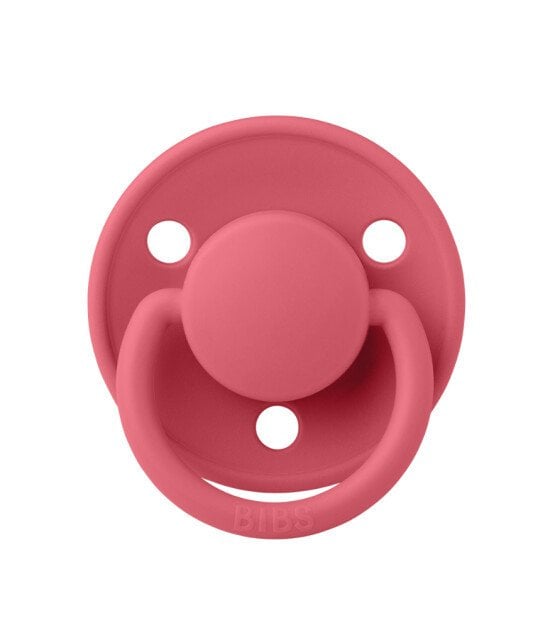 BIBS De Lux Kauçuk Emzik Coral  0-6 ay