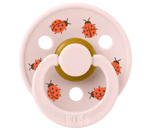 BIBS Studio Colour Ladybug Friends Emzik - Petal 0-6 ay