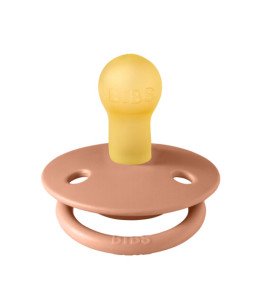 BIBS De Lux Kauçuk Emzik Peach  0-6 ay