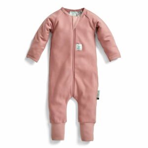 ErgoPouch Organik Patikli Pijama Tulum (1.0 TOG) Rose