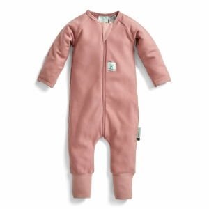 ErgoPouch Organik Patikli Pijama Tulum (1.0 TOG) Rose