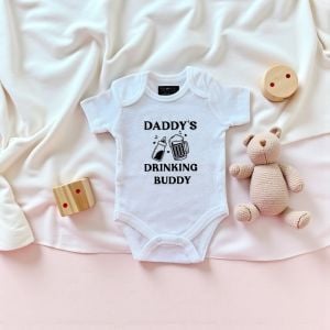 Daddy's Drinking Body - Özel Tasarım Bebek Body/Zıbın Baby Bodysuit