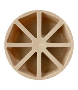 MinikOiOi Slices Silikon Bölmeli Kek Kalıbı - Bubble Beige