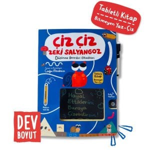 Çiz Çiz Zeki Salyangoz - Düşünce Becerileri Etkinlikleri