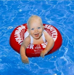 Swimtrainer Yüzme Simidi 3 ay - 4 yaş - Kırmızı