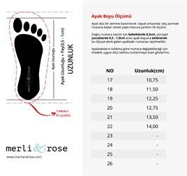 Merli&Rose Deri Babet Patik | Siyah