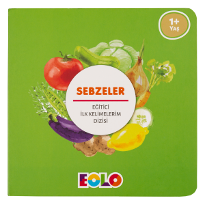 Eolo İlk Kelimelerim Dizisi - Sebzeler