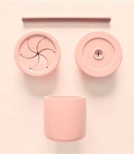 OiOi Ham+Hüp Atıştırma Seti  Pinky Pink-Velvet Rose