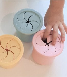 OiOi Ham+Hüp Atıştırma Seti  Pinky Pink-Velvet Rose