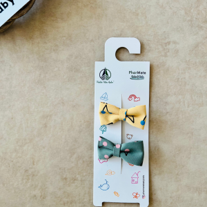 Sarı&Yeşil Mini Fiyonk Pens Toka
