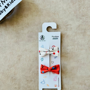 Ekru&Nar Çiçeği Mini Fiyonk Pens Toka