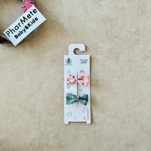 Pembe&Yeşil Mini Fiyonk Pens Toka