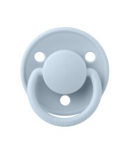 BIBS De Lux Kauçuk Emzik Baby Blue  0-6 ay