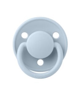 BIBS De Lux Kauçuk Emzik Baby Blue  6+ay