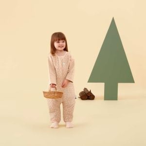 ErgoPouch Organik Patikli Pijama Tulum (2.5 TOG) Golden