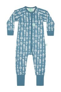 ErgoPouch Organik Pamuklu Pijama Tulum (0.2 TOG) Midnight Arrows