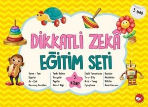 Dikkatli Zeka Eğitim 3. Kitap - 3 Yaş