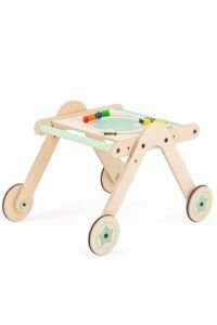 Mamatoyz Trio WalkMe  Ahşap Yürüteç ve Aktivite Masası