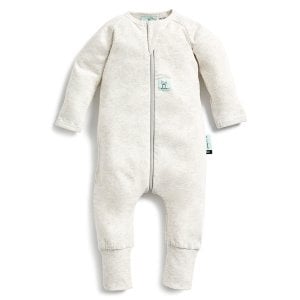 ErgoPouch Organik Patikli Pijama Tulum (1.0 TOG) Grey Marle