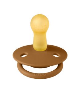 BIBS De Lux Kauçuk Emzik Caramel 6+ay