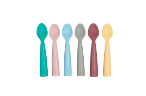 OiOi Nam Nam Silikon Kaşık - Aqua Green