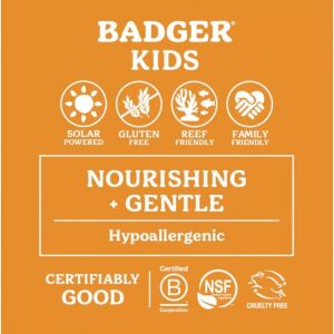 Badger Clear Zinc Çocuk Güneş Kremi SPF40 87 ml (Kolay Sürülüm)