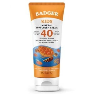 Badger Clear Zinc Çocuk Güneş Kremi SPF40 (Kolay Sürülüm)