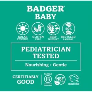 Badger Bebek Güneş Kremi SPF40
