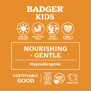 Badger Çocuk Güneş Kremi Stick SPF35 18.4 g (Kolay Sürülüm)
