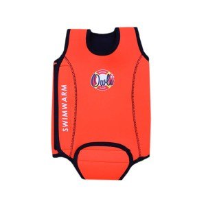 Owli Swimwarm Üşütmeyen Bebek Mayosu Turuncu - UV Korumalı