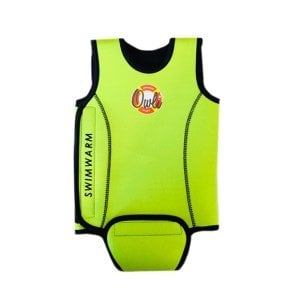 Owli Swimwarm Üşütmeyen Bebek Mayosu Sarı - UV Korumalı