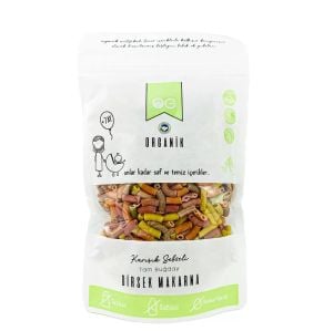OG Organik Karışık Sebzeli  Dirsek Makarna 200 gr