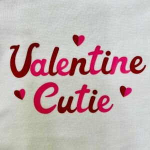 Valentine Cutie - Özel Tasarım Bebek Body