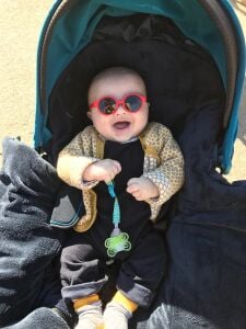 IZIPIZI Red Baby 0-9 Ay Bebek Güneş Gözlüğü