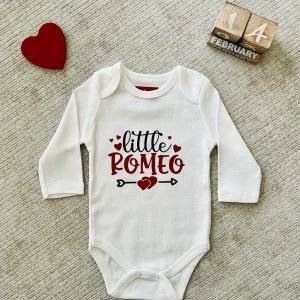 Little Romeo - Özel Tasarım Bebek Body/Zıbın Baby Bodysuit