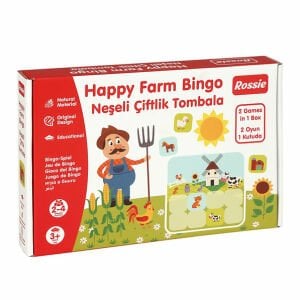 Rossie Neşeli Çiftlik Tombala (2 Oyun 1 Arada)