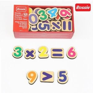 Rossie Mıknatıslı Ahşap Sayılar