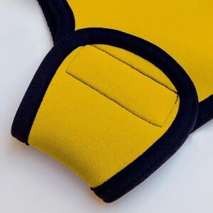 Owli Swimwarm Üşütmeyen Bebek Mayosu Sarı-Siyah  - UV Korumalı 12-24 ay