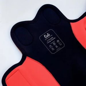 Owli Swimwarm Üşütmeyen Bebek Mayosu Kırmızı-Siyah - UV Korumalı 12-24 ay