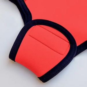 Owli Swimwarm Üşütmeyen Bebek Mayosu Kırmızı-Siyah - UV Korumalı 12-24 ay