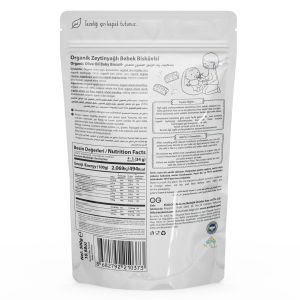 OG Organik Zeytinyağlı Bebek Bisküvisi 300 gr 6+ Ay