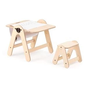 Mamatoyz Massam Ayı Figürlü Ahşap Aktivite Masası