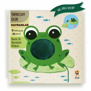 Benim Ilk Kavramlar Kitabım - Yaparsam Olur (Vik Vikli Kitap + 10 Farklı Puzzle + 20 Parça)