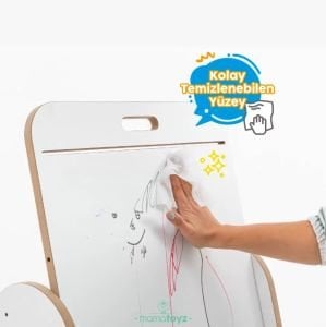Mamatoyz Massam Beyaz Mdf Aktivite Masası